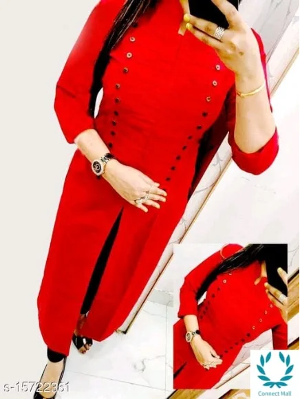Latest new design rayon sulb cotton kurtis for women - XXL
